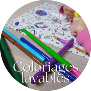 Coloriages lavables