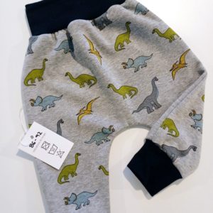 Sarouel doublé - Dinosaures 86-92 / 1-2 ans
