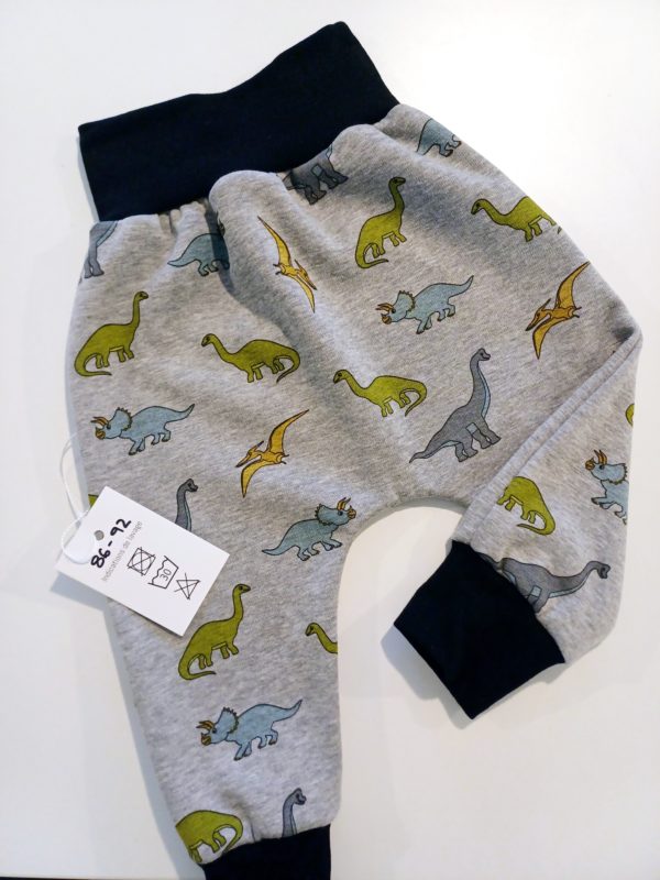 Sarouel doublé - Dinosaures 86-92 / 1-2 ans