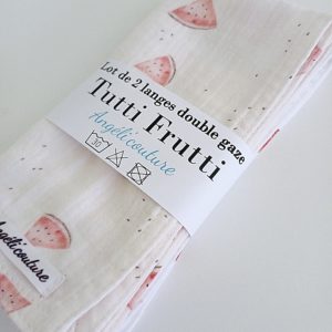 Duo de langes - Tutti Frutti