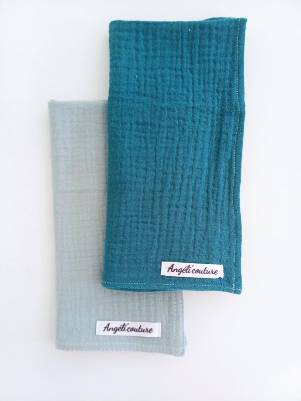 Duo de langes - Blue – Image 2