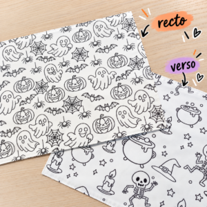 Coloriage lavable - Halloween